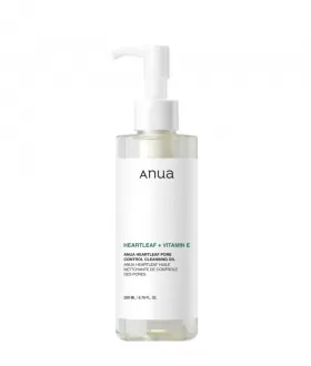 Anua Ulei hidrofil Heartleaf + Vitamina E, 200 ml
