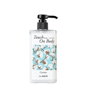 the SAEM Loțiune hidratantă de corp Touch On Body Cotton, 300 ml