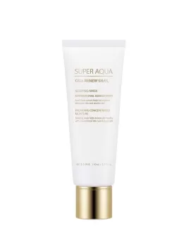 Missha Mască regenerantă de noapte Super Aqua Cell Renew Snail, 110 ml