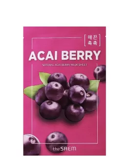 the SAEM Mască din țesătură Natural Acai Berry, 1 buc