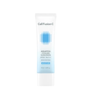 Cell Fusion C Cremă cu protecție solară Aquatica Cooling Sunscreen SPF50+ PA++++, 50 ml