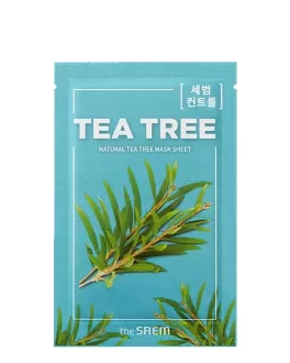 the SAEM Tканевая маска для лица Natural Tea Tree, 1 шт