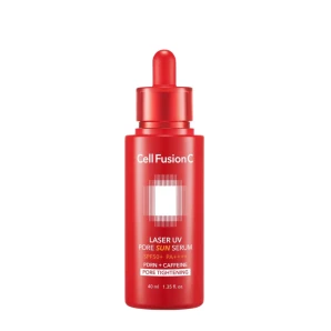 Cell Fusion C Ser cu protecție solară pentru îngustarea porilor Laser UV Pore SPF50+ PA++++, 40 ml