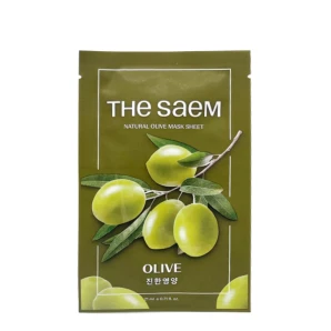 the SAEM Питательная тканевая маска Natural Olive, 1 шт