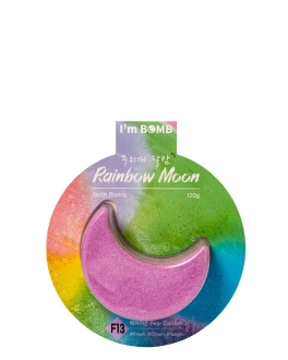 IM BOMB Гейзер для ванны Rainbow Moon Pear Garden, 120 г