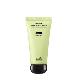 LADOR Cremă cu protecție solară Tamanu Airy Sunscreen SPF50+ PA++++, 50 ml