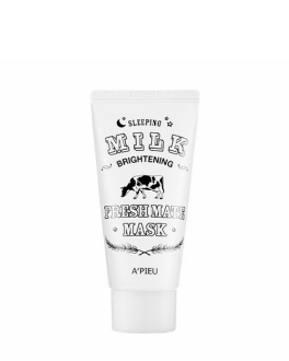 Apieu Осветляющая ночная маска для лица Milk, 50 мл