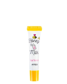Apieu Exfoliant pentru buze Honey and Milk, 8 ml