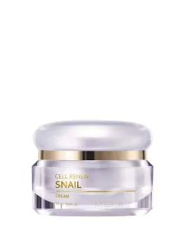 Missha Cremă regenerantă pentru față Super Aqua Cell Renew Snail, 52 ml