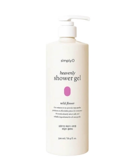 simplyO Gel de duș Heavenly Wild Flower, 500 ml