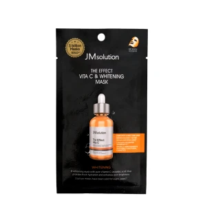 JMsolution Mască iluminatoare din țesătură the Effect Vita C and Whitening, 24 ml