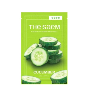 the SAEM Увлажняющая тканевая маска Natural Cucumber, 1 шт