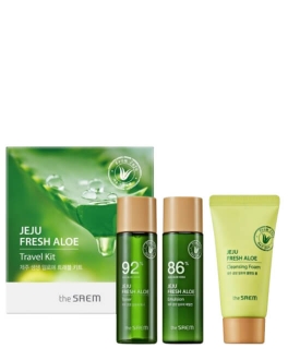 the SAEM Набор для лица Jeju Fresh Aloe, 3 шт