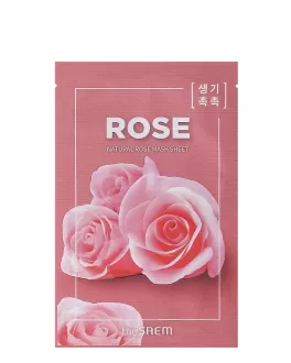 the SAEM Mască tonifiantă din țesătură Natural Rose, 1 buc