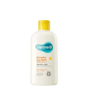 Derma:B Loțiune SPF de față și corp Everyday Sun Block SPF50+ PA++++, 200 ml