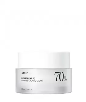 Anua Cremă regeneratoare a barierei cutanate Heartleaf 70 + Ceramide, 50 ml