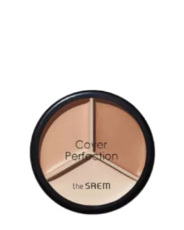 the SAEM Консилер для лица Cover Perfection Triple Pot, 4.5 г