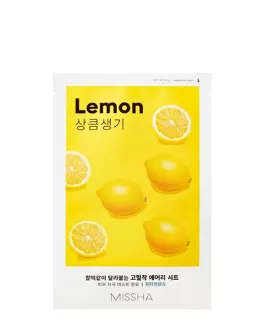 Missha Осветляющая тканевая маска Airy Fit Lemon, 1 шт