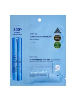 VT COSMETICS Mască bifazică pentru față Hydrop Reedle Shot 300hL 2 Step, 1 buc