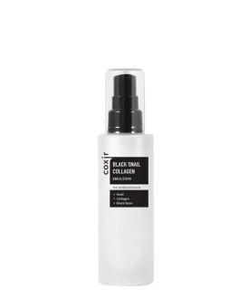 Coxir Emulsie anti-îmbătrânire pentru față Black Snail Collagen, 100 ml