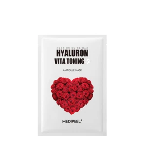 MEDIPEEL Mască tonifiantă cu vitamine Hyaluron Vita Toning, 1 buc