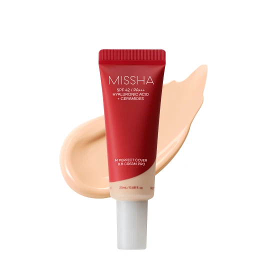 Missha Cremă BB multifuncțională M Perfect Cover BB Cream Pro, 20 ml