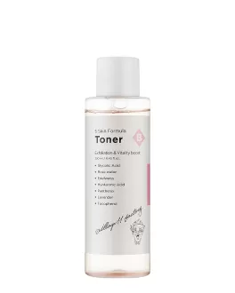 Village 11 Factory Toner exfoliant pentru față B Skin Formula, 250 ml