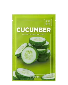 the SAEM Увлажняющая тканевая маска Natural Cucumber, 1 шт