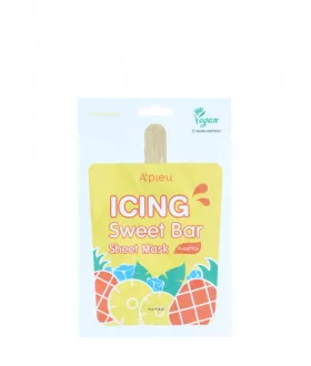 Apieu Обновляющая тканевая маска Icing Sweet Bar Pineapple, 1 шт