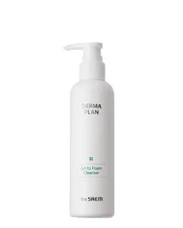 the SAEM Gel-spumă de curățare Derma Plan, 180 ml