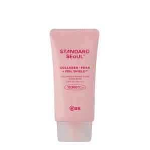 STANDARD SEOUL Cremă cu protecție solară Collagen Firming Glow Sunscreen SPF50+ PA++++, 50 ml