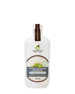 TROPICANA Șampon împotriva căderii părului Coconut Anti-Hair Loss, 290 ml