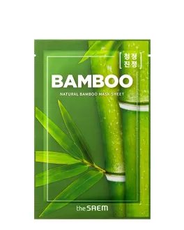 the SAEM Увлажняющая тканевая маска Natural Bamboo, 1 шт