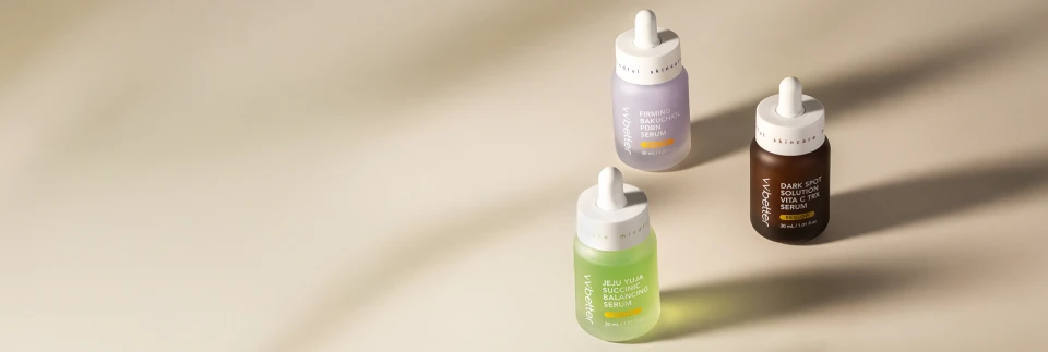   VV BETTER   3 новые сыворотки 3 шага к сиянию 