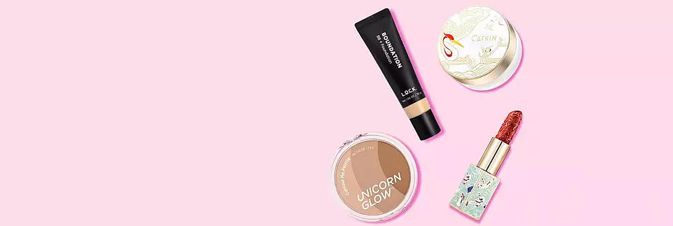   50% скидка  
 На декоративную косметику CATKIN, Unicorn Glow, L.O.C.K. Color 